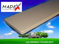 parapety z konglomeratu