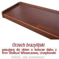 parapet o strukturze drewna