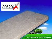 parapety z konglomeratu