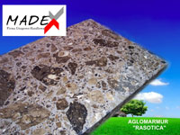 parapety z konglomeratu